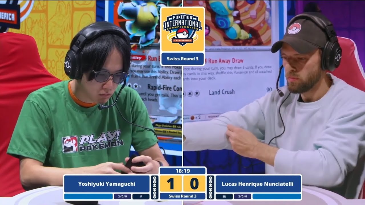 2026 Pok&eacute;mon TCG LAIC Раунд 3. Mega Absol Box против Conkeldurr