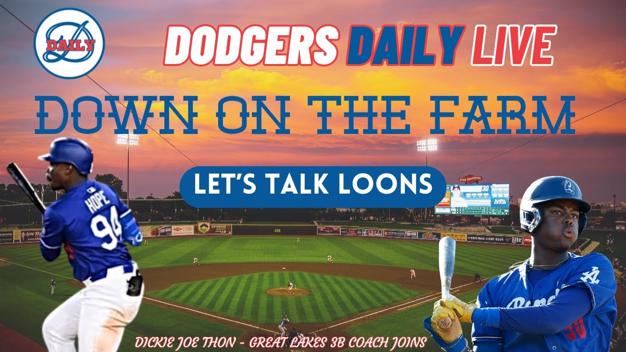 Down On the Farm - De Paula, Hope, Sirota & More. Dickie Joe Thon, Loons 3B Coach Joins