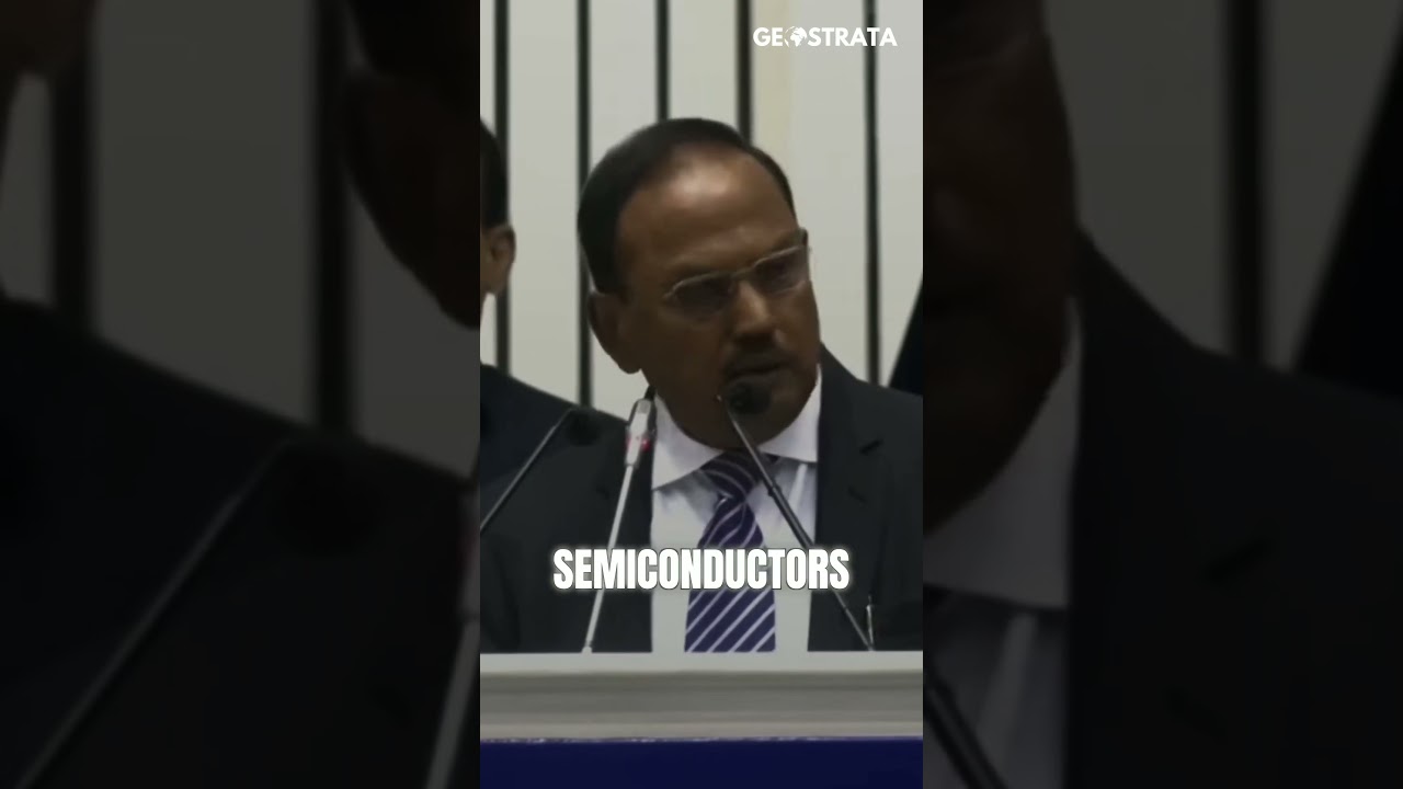 NSA Ajit Doval talking about India's vibrant economy 