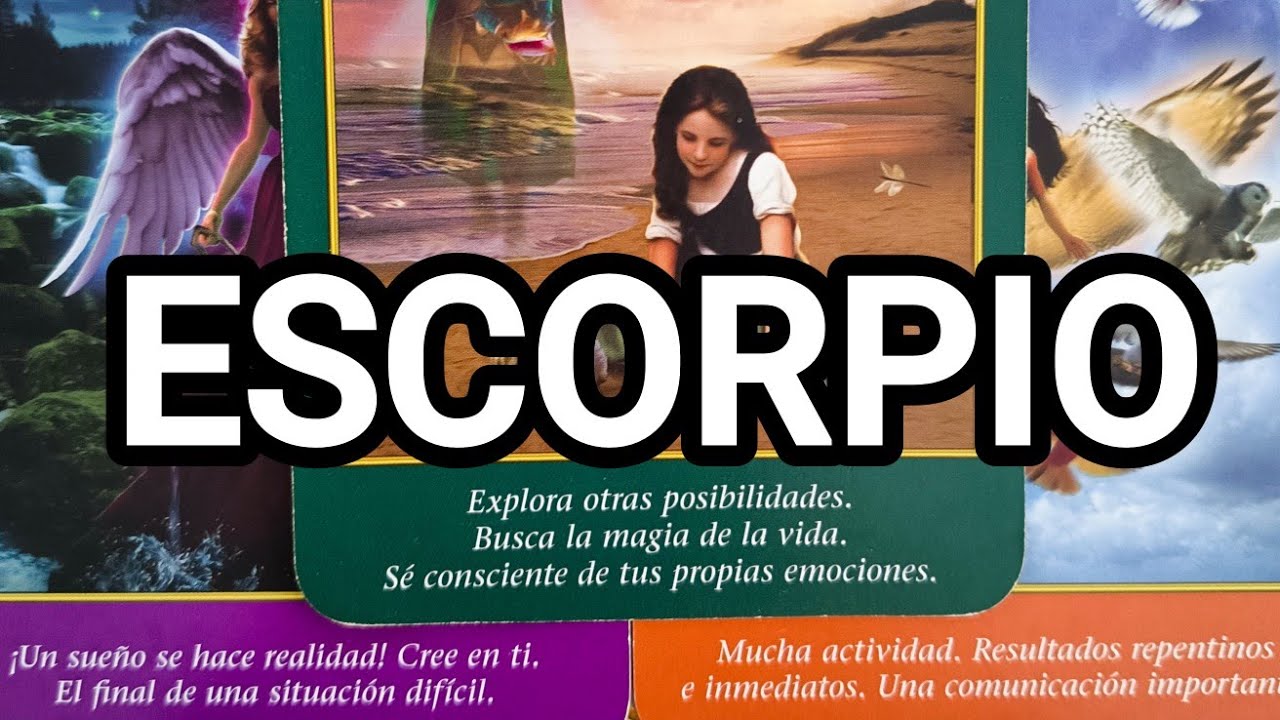 ESCORPIO DIGO LA VERDAD😮 VAS A NECESITAR OXÍGENO PARA ESTA NOTICIA💯NINGUN MILAGRO SE COMPARA CON EST