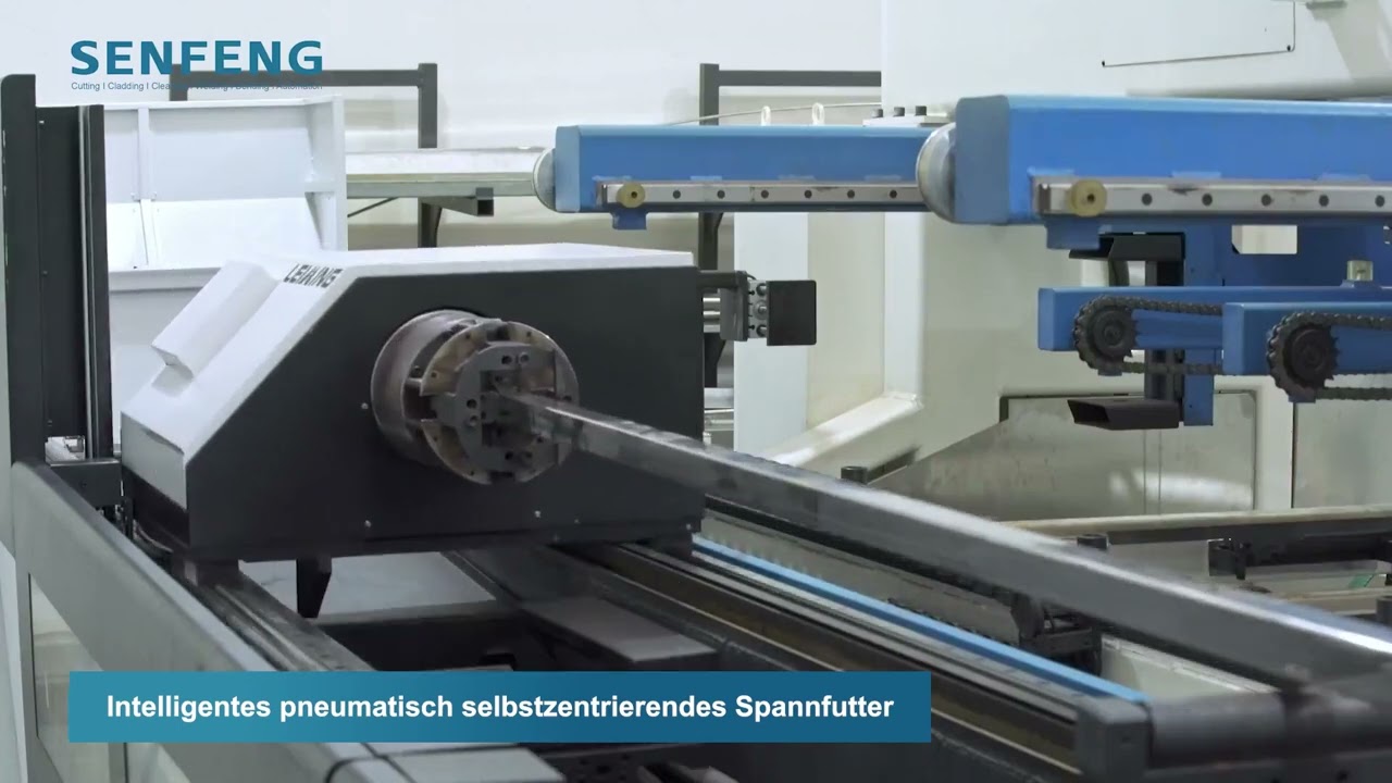 Schr&auml;g schneidende Laserrohrschneidemaschine SF6020GT
