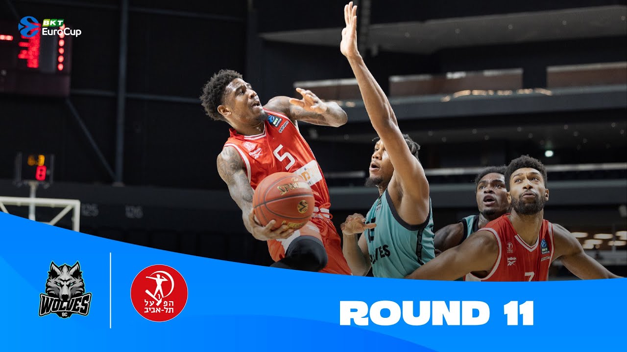 Wolves Vilnius-Hapoel Shlomo Tel Aviv | Round 11 Highlights | 2023-24 BKT EuroCup