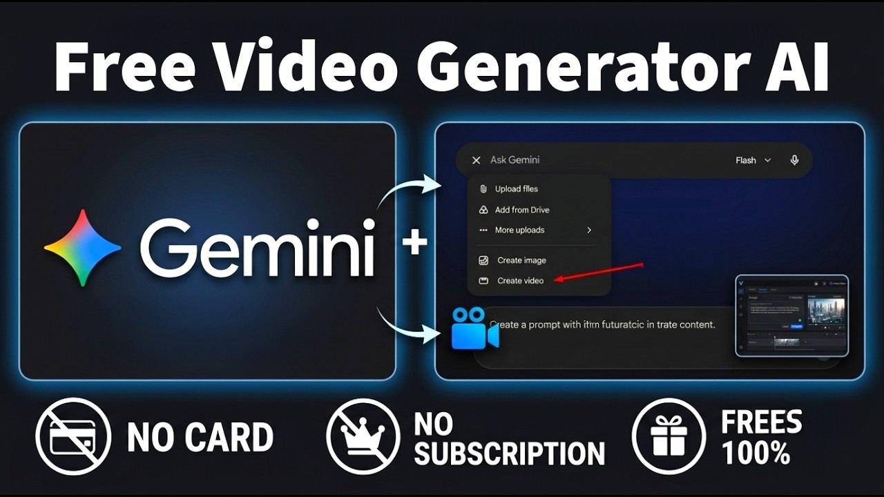 Free Video Generator AI: How to Make AI Video Free (No Credit Card)