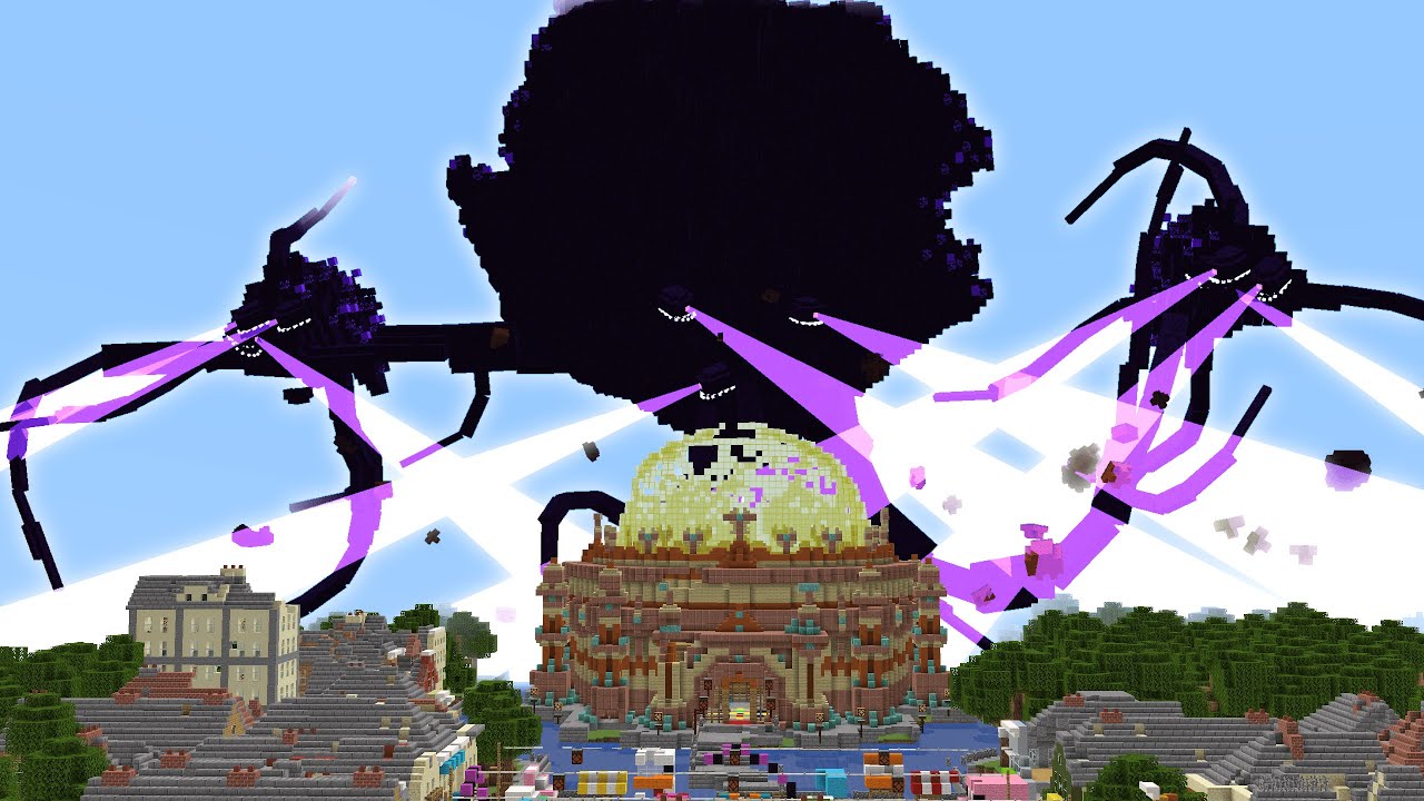 Wither Storm Awakens at EnderCon | Minecraft Cinematic
