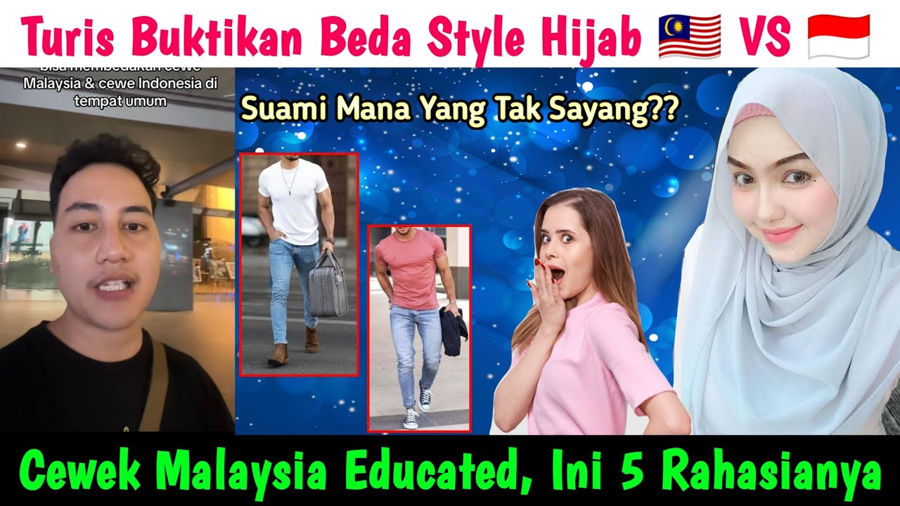 CARA BERPAKAIAN CEWEK MALAYSIA DI TEMPAT UMUM ITU TAK SAMA DENGAN CEWEK 🇮🇩