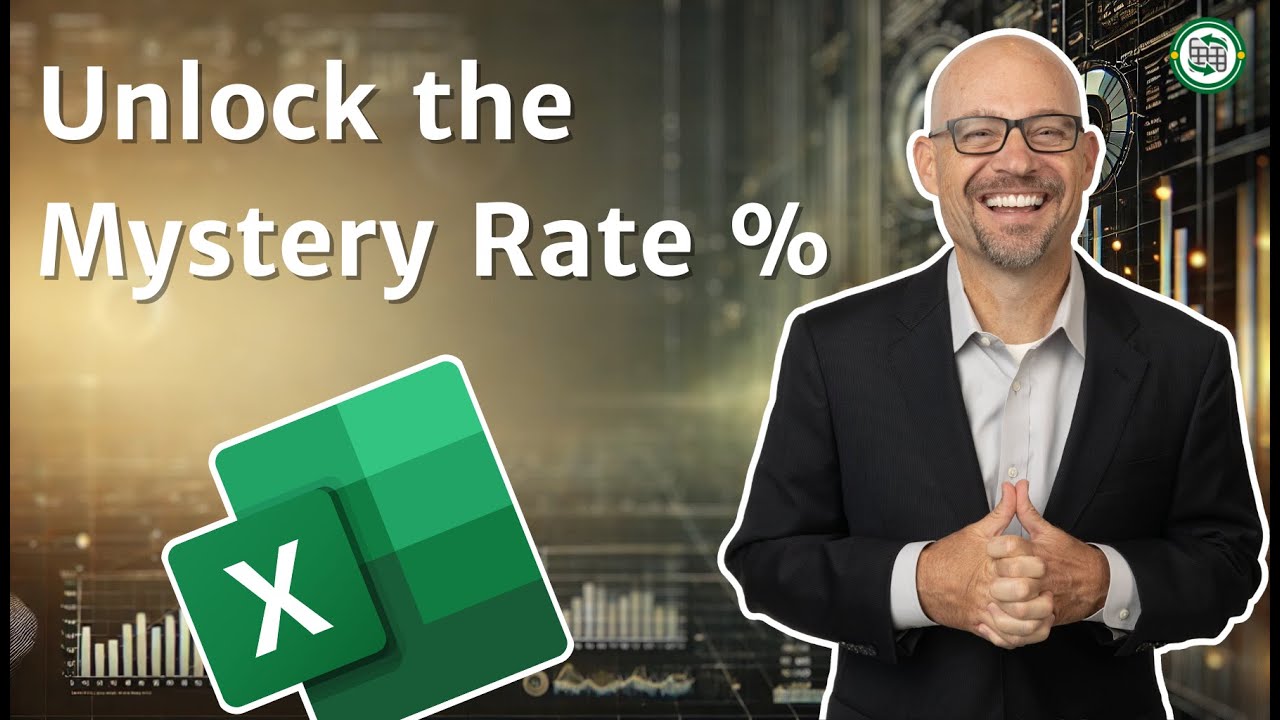 Excel How to Solve for Interest Rate