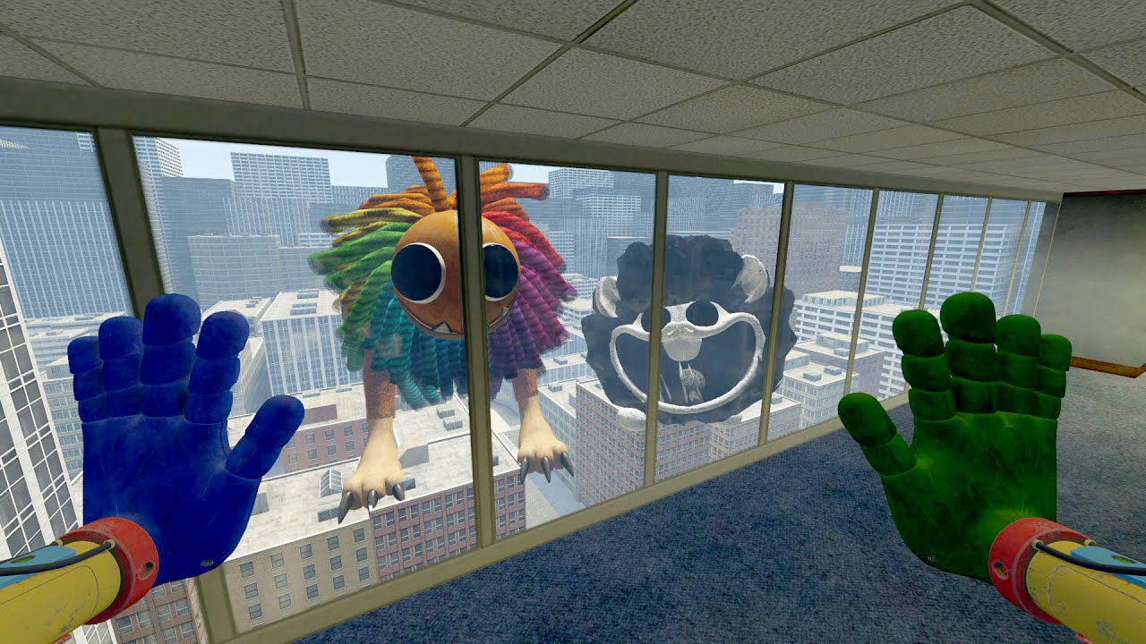 GIANT YARNABY From PPT 4 & Baba Chops Attacked ME in Garry's Mod Gmod