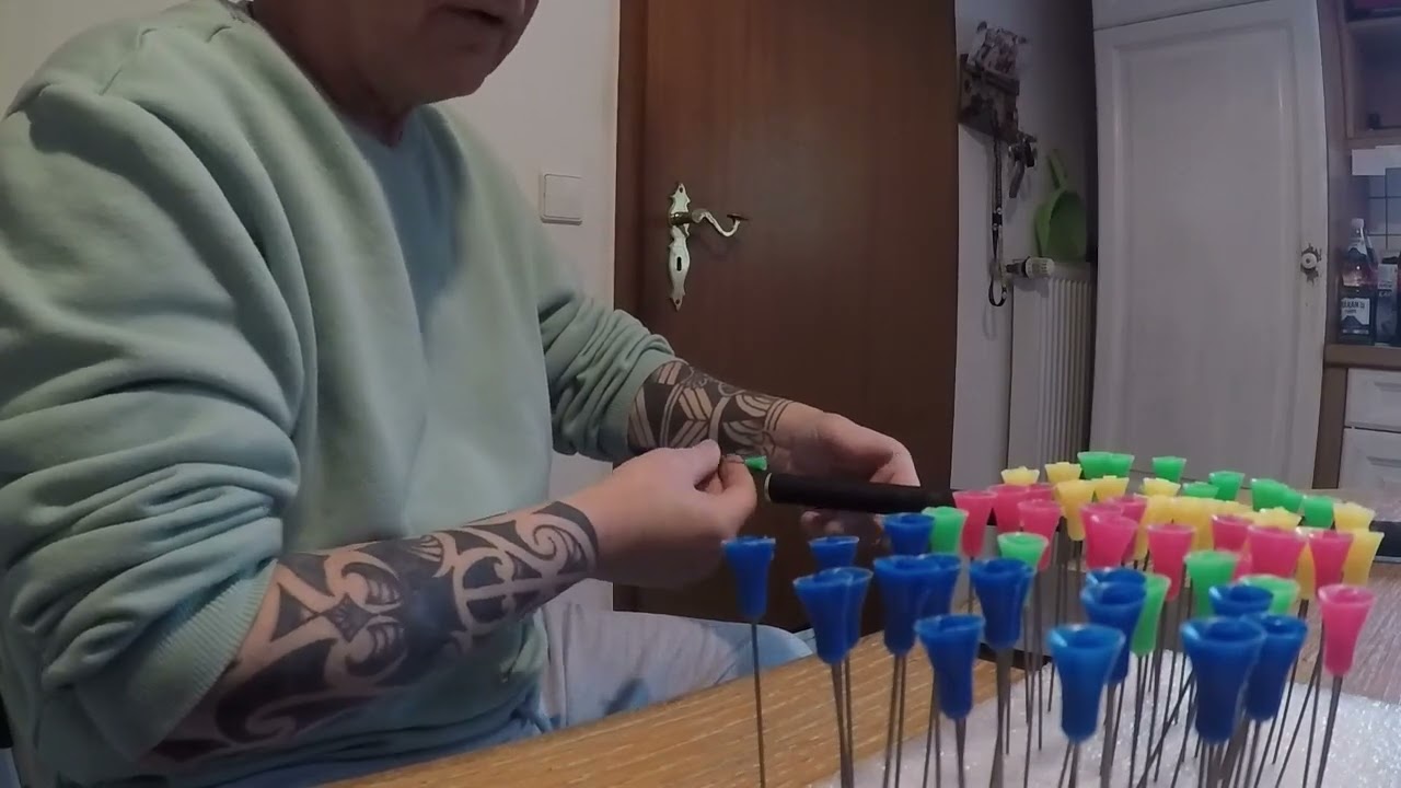 caliber 40 blasrohr Darts auf 10mm anpassen. Homemade blowgun 125cm 20x5 perfekt