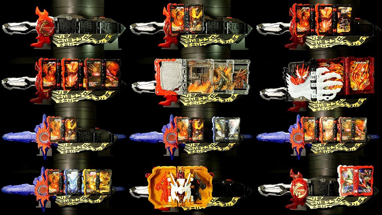 仮面ライダーセイバー【全フォーム】ブレイブドラゴン ドラゴニックナイト エレメンタルプリミティブドラゴン クロスセイバー エモーショナルドラゴン Kamen Rider Saber All Forms