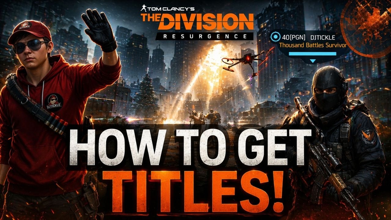 How to get Titles in The Division Resurgence.