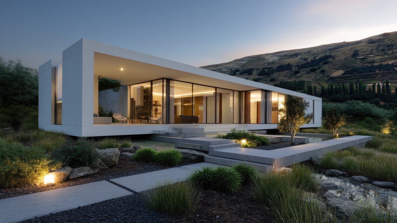 Contemporary Home Design Inspired by Nature, Wind Flow, and Sun Filled Spaces