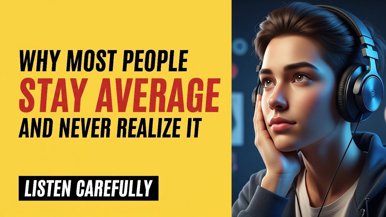 Why Most People Stay Average | Mindset That Changes Your Future | FluentX English