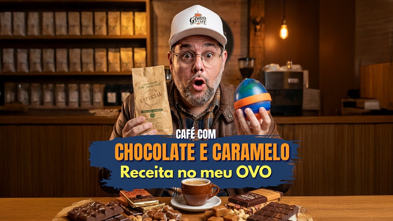 ☕️ O CAFÉ QUE TE ABRAÇA! Olinto: Caramelo e Chocolate