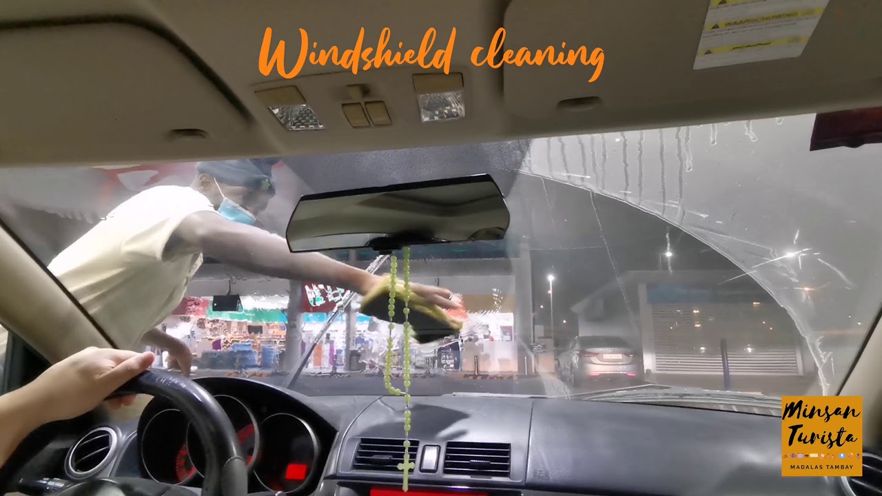 Very satisfying windshield cleaning | Super dumi dahil minsan lang lumabas