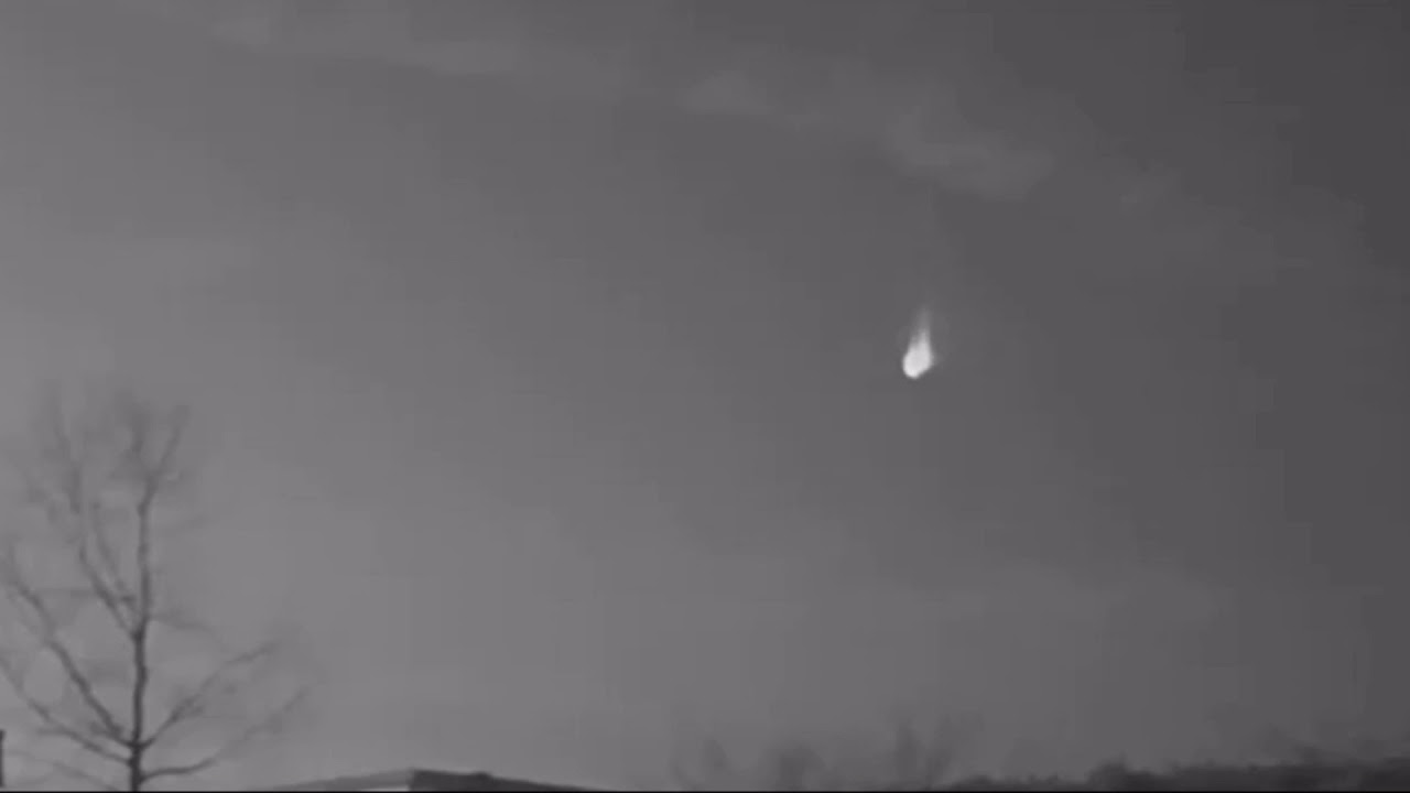 Security camera filmed an unidentified object in Netherlands