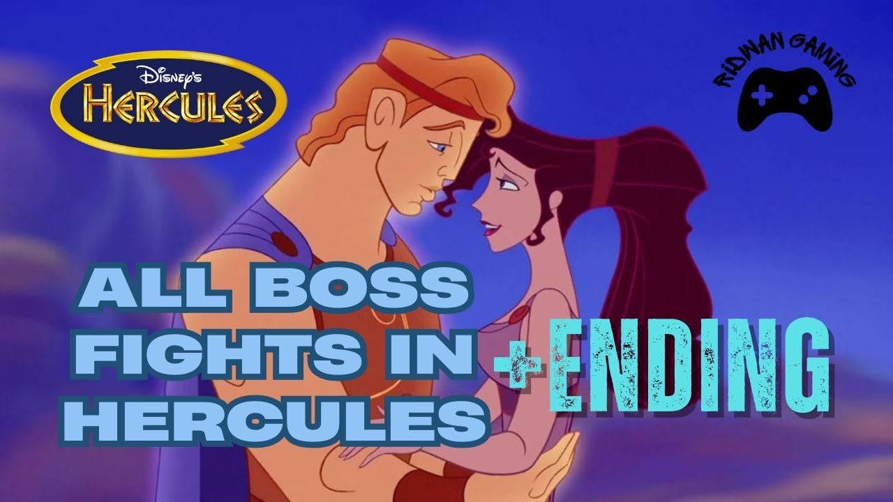 Disney's Hercules (1997) – All Bosses & Final Cutscene! (PC Gameplay)