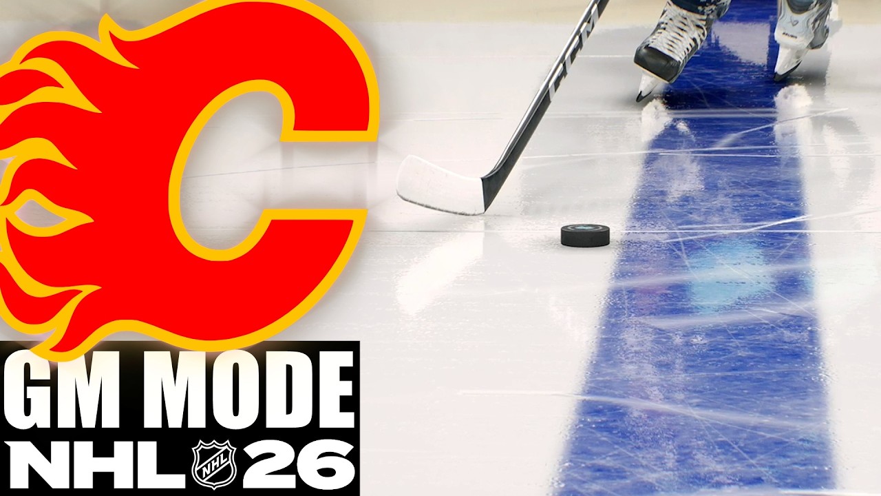 IT WAS OUT - NHL 26 - Calgary Flames - GM Mode Commentary ep 28
