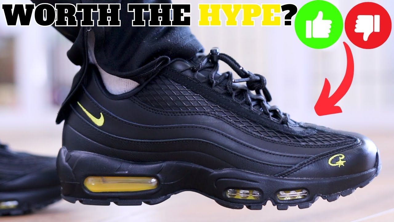 Worth The Hype? Nike Air Max 95 Corteiz Honey Black