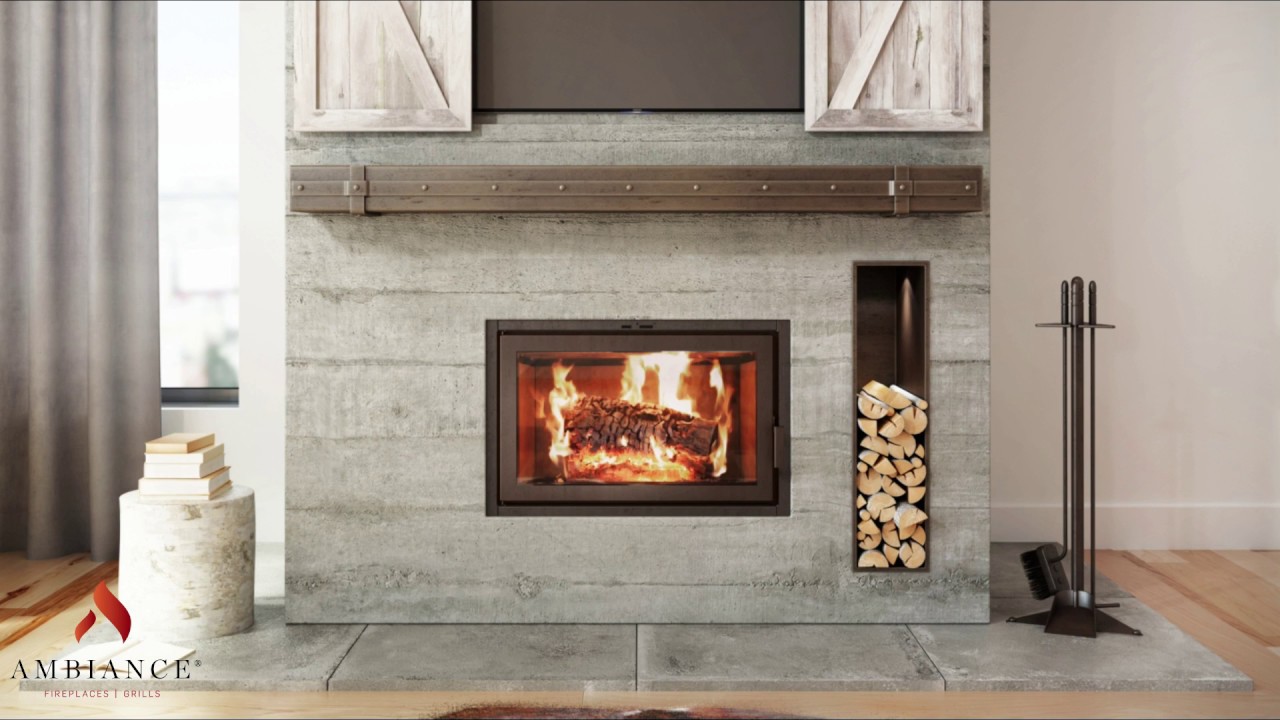 Ambiance Elegance Fireplace Series Air control