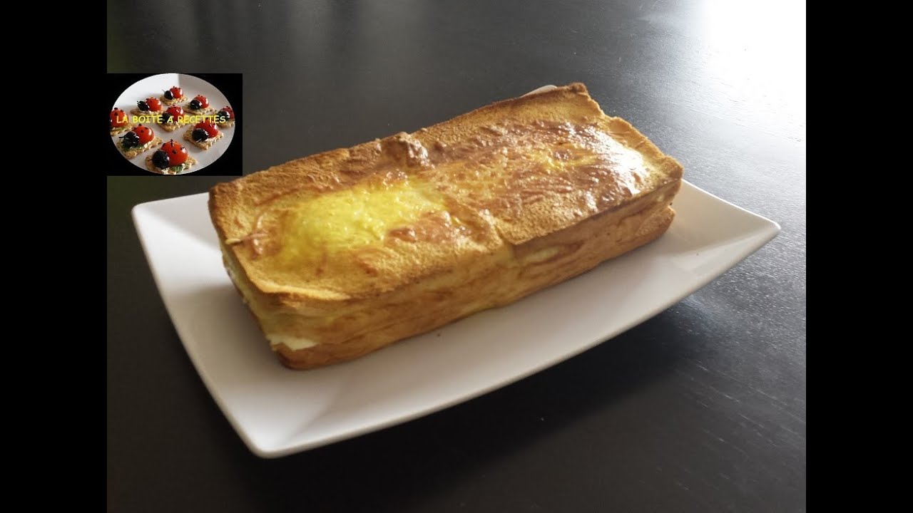 Cake croque monsieur - RECETTES EXPRESS - LA BOITE A RECETTES