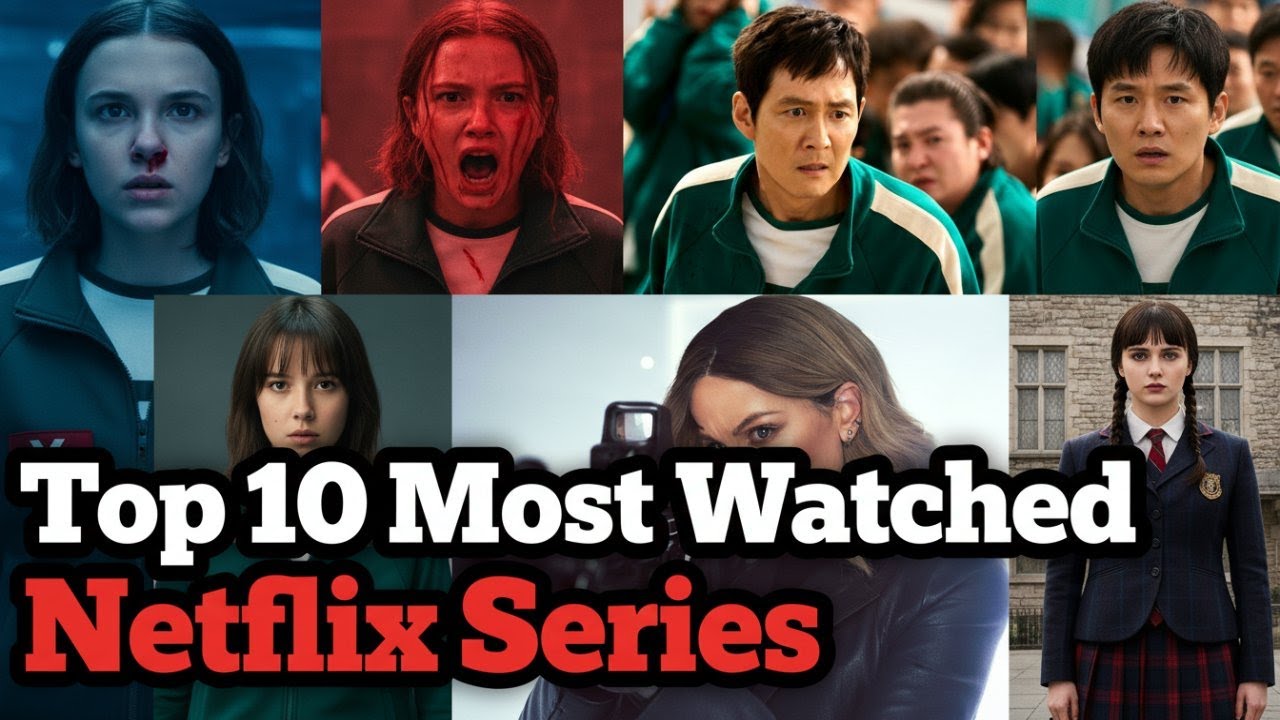 Top 10 Most Watched Netflix Series of 2025 – These Shows Dominated the Charts