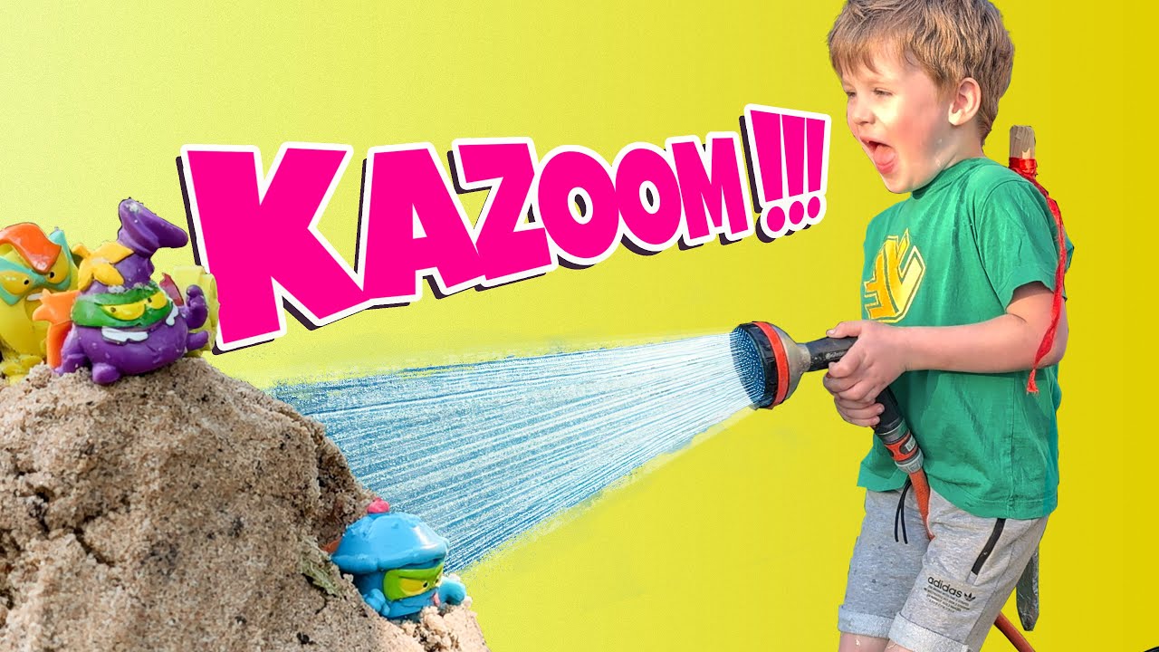 Wielka Wodna Bitwa SuperThings! Kazoom Power i Zingsy w Akcji! 💦🔥