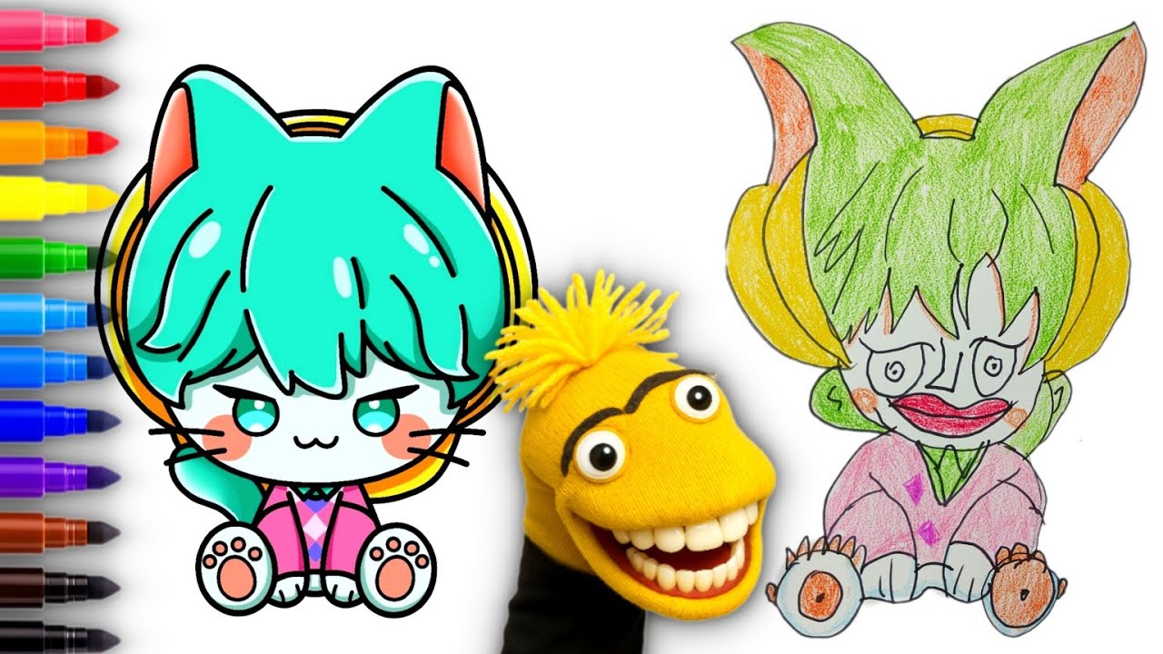 How to Draw Baby Saja x Hello Kitty Easy | KPop Demon Hunters | Step by Step Cute Tutorial