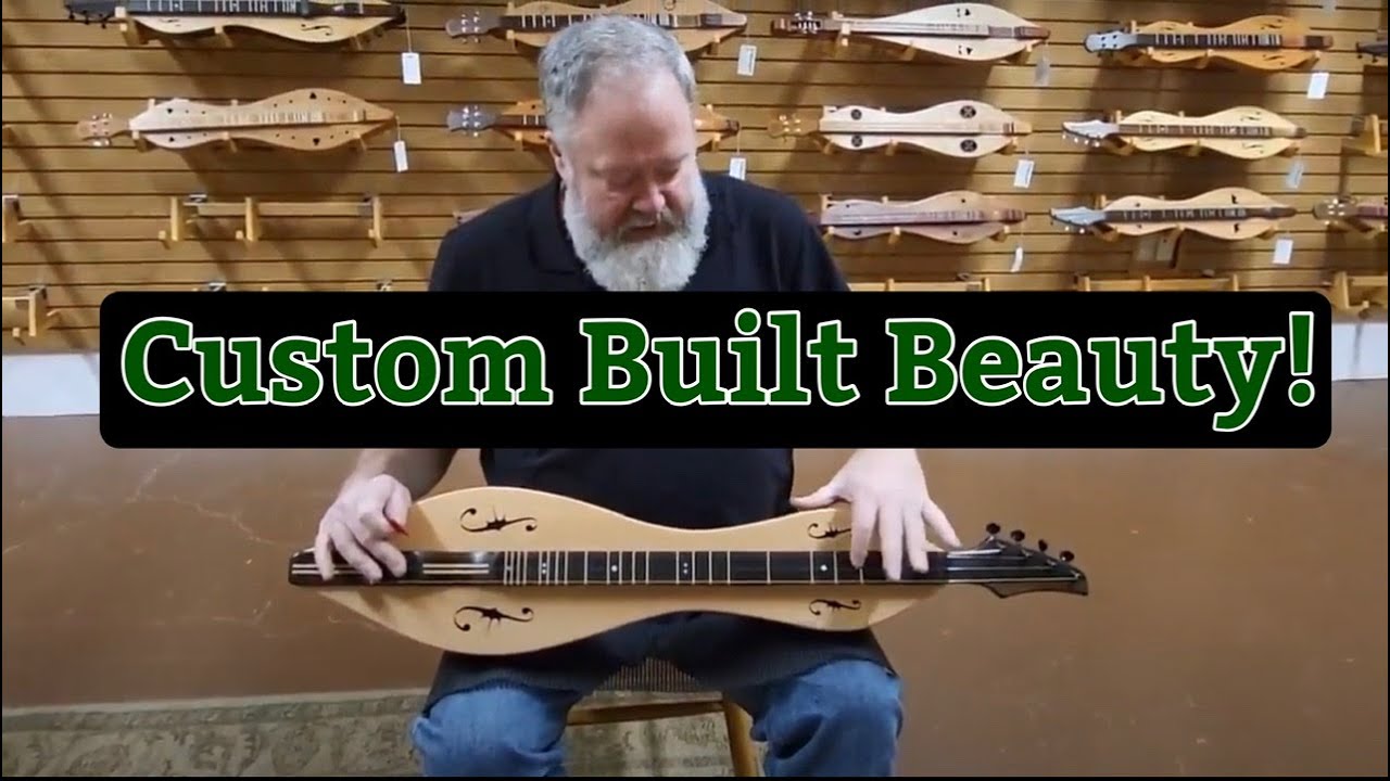 Custom Dulcimer Build | East Indian Rosewood Spruce Ebony