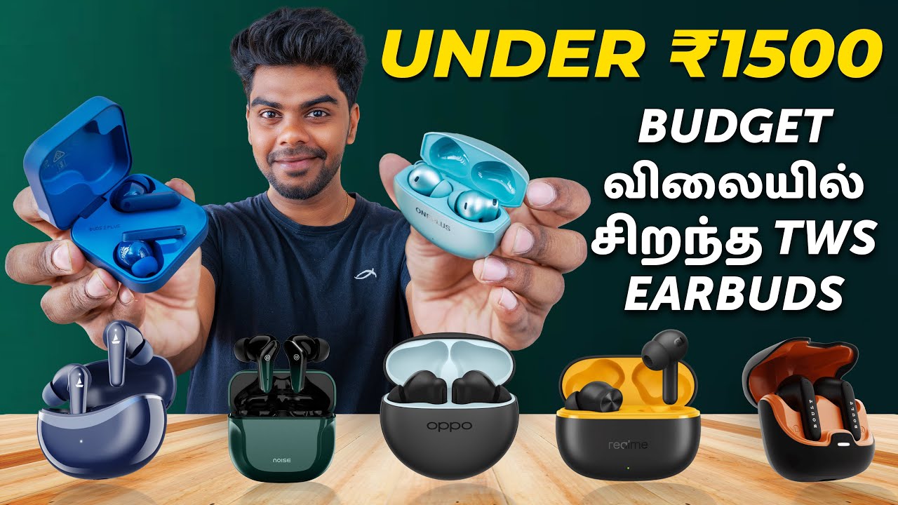 Top 5+ Best Tws Under 1500 Tamil 2025 🔥| சிறந்த Tws 1500 தமிழ் !