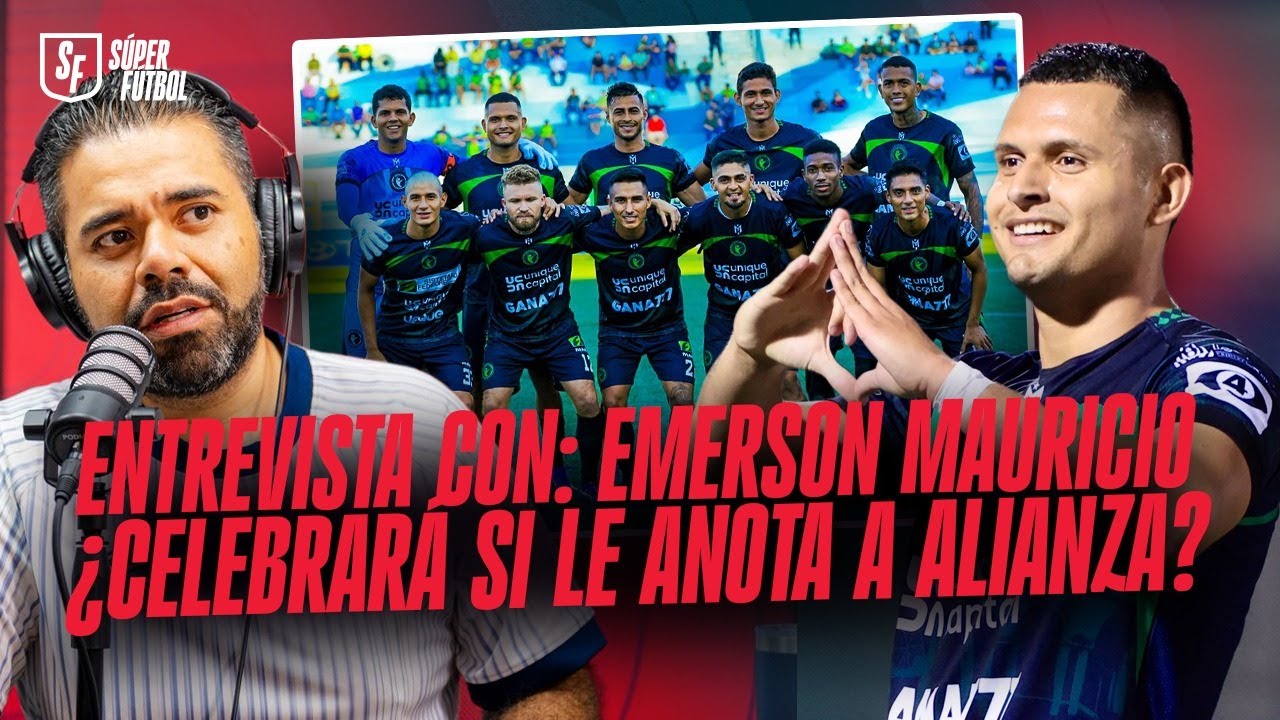 Entrevista con: EMERSON MAURICIO | ¿CELEBRARÁ si le ANOTA al ALIANZA?
