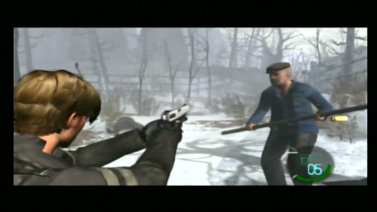 re4 mod winter remake new ps2