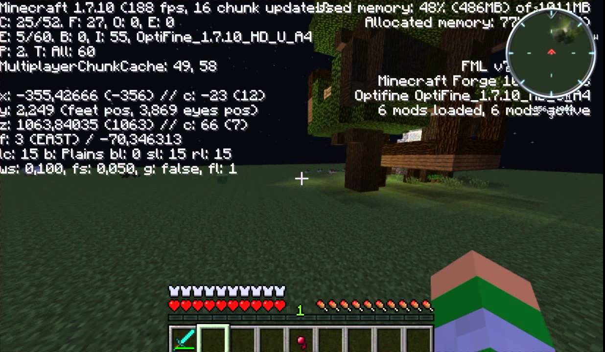 Minecraft - NVIDIA GeForce GT 720m - i3-3110m
