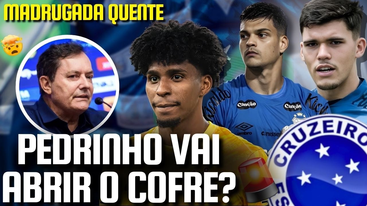 🔥 ATENÇÃO: IMPRENSA PRESSIONA E CRUZEIRO PODE IR AO MERCADO POR GOLEIRO! | PEDRINHO VAI FAZER O PIX?