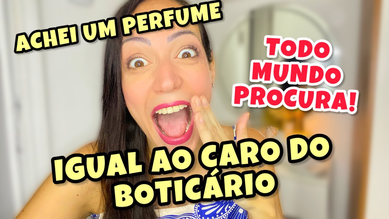 Usados da Semana:  ACHEI UM PERFUME IGUAL AO CARO DO BOTICÁRIO!!!