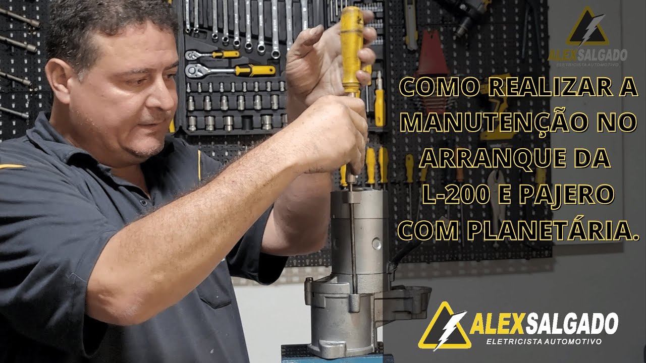 Como consertar o arranque da L-200 e da Pajero (c/ Planetária)