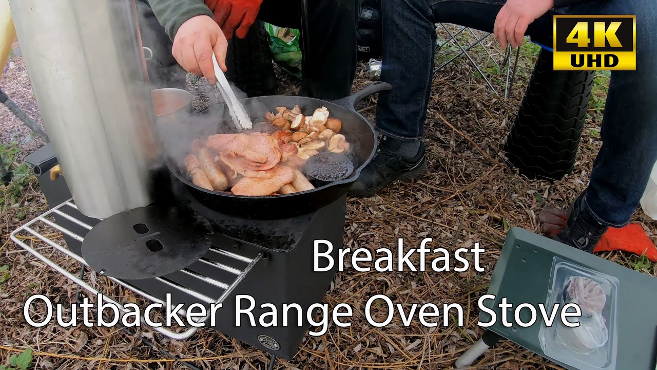 Breakfast - Outbacker Range Oven Stove 4K