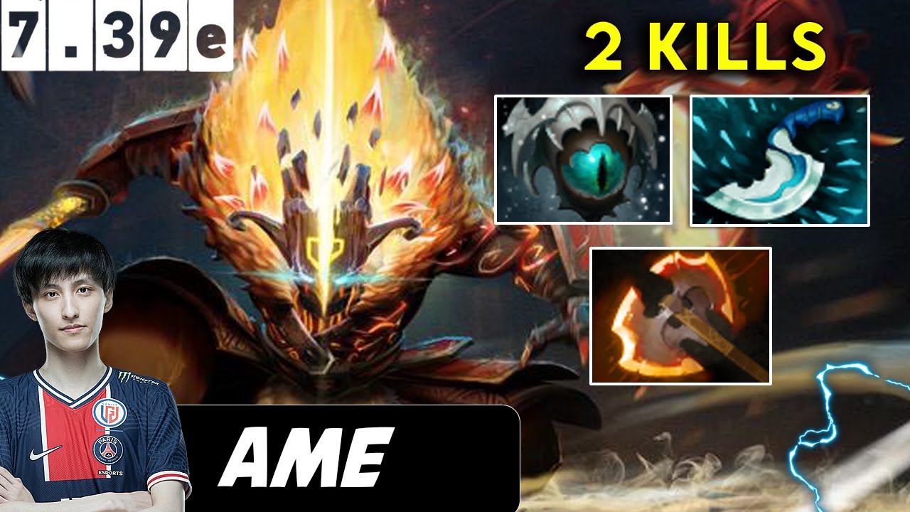 Ame Juggernaut Safelane  2 Kills - Dota 2 Pro player Full Gameplay