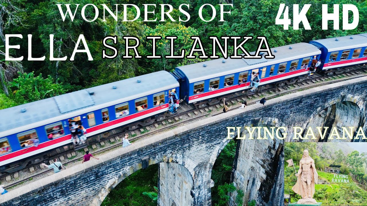 Exploring Ella, Sri Lanka In Stunning 4k Drone Footage: A Journey Through Nature's Beauty #ninearch