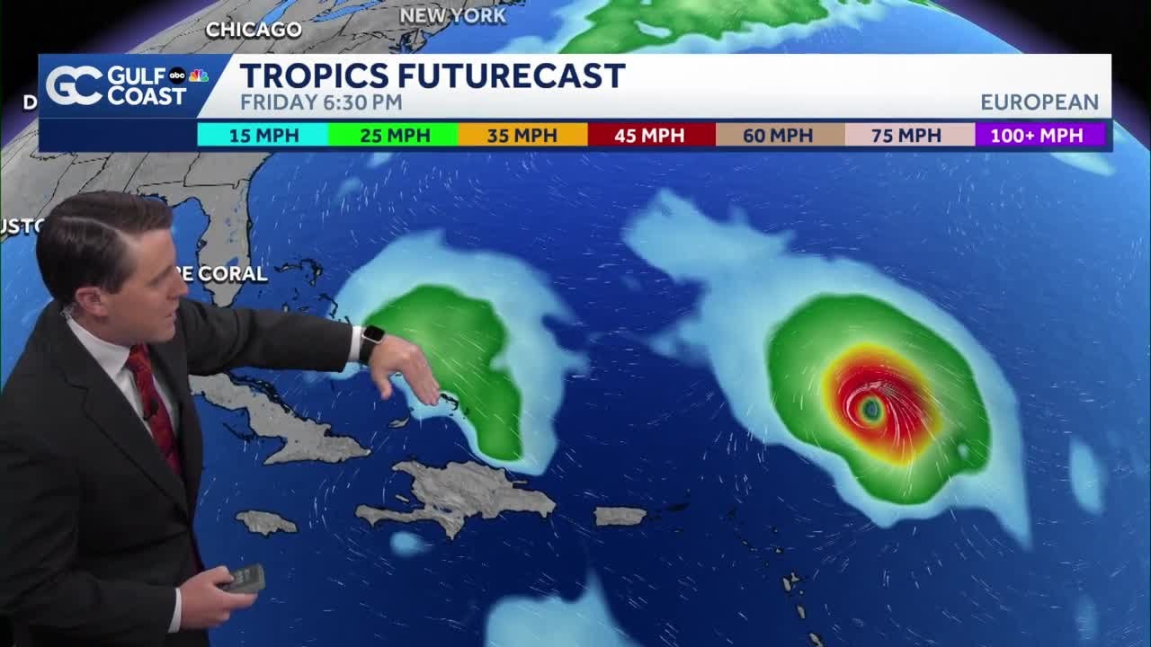Tracking the Tropics: The latest with Tropical Storm Humberto, Invest 94L, and Hurricane Gabrielle