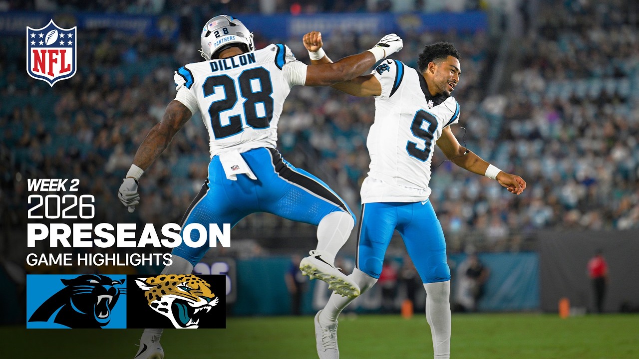 Carolina Panthers vs Jacksonville Jaguars | 2026 Preseason Week 2