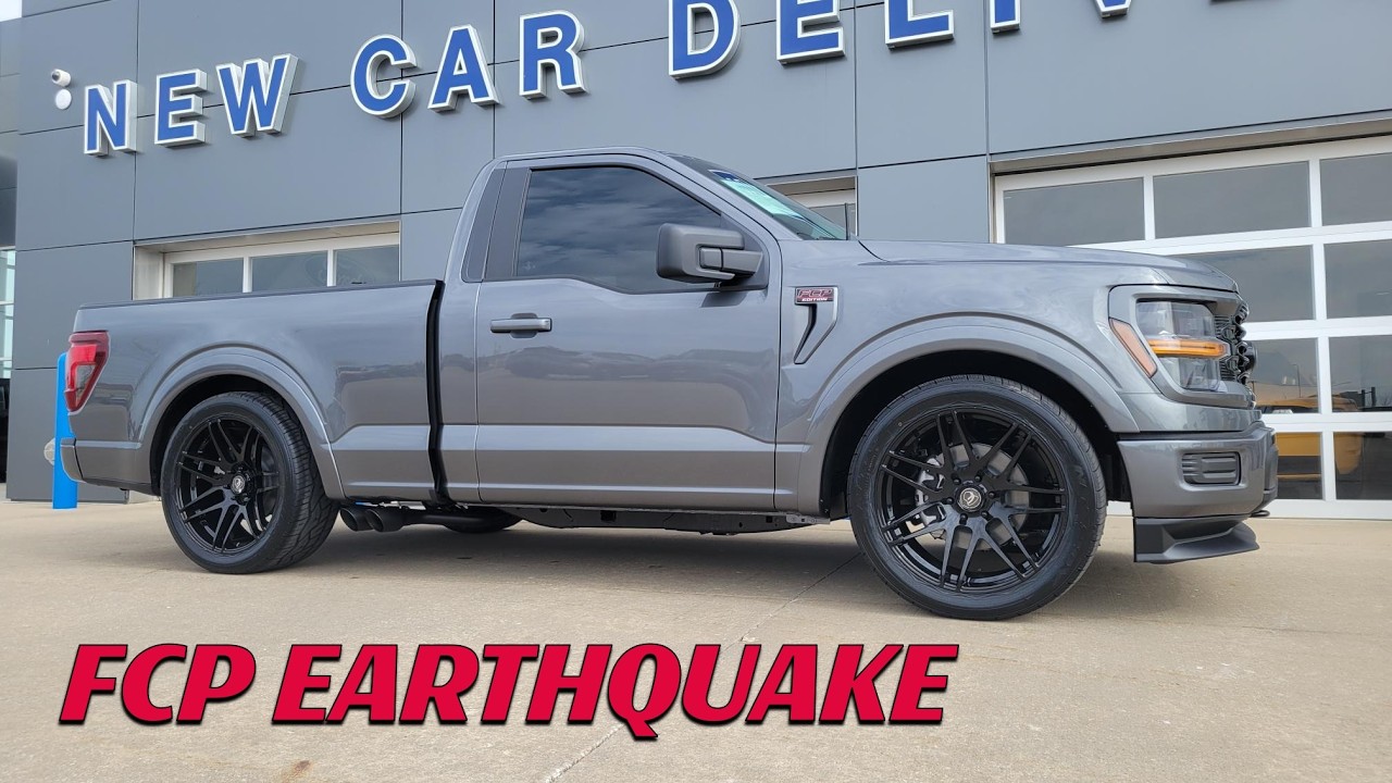 Ford F150 Earthquake 4WD 2026 года выпуска! Заниженная подвеска, полный привод.