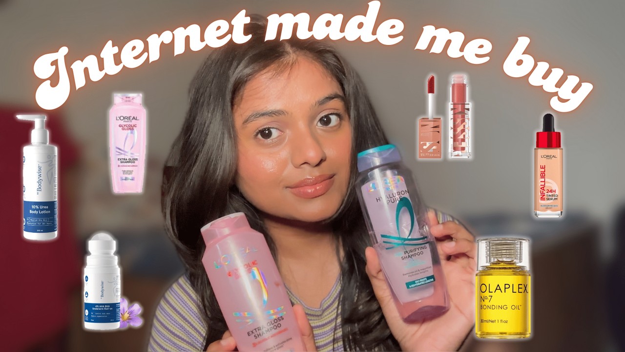 *Internet made me Buy *🛍️ Skincare , Makeup , Haircare ..