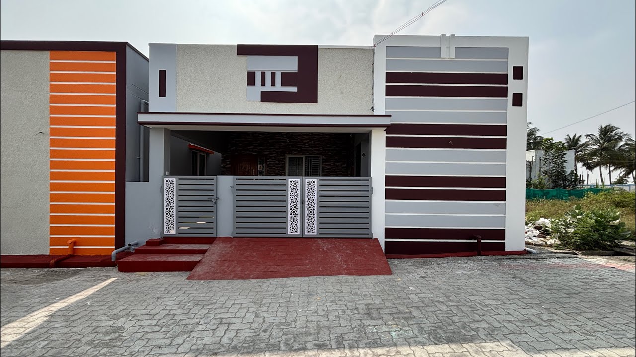 3.10 சென்டில் | வடக்கு பார்த்த, அழகிய 2bhk தனி வீடு 📞95249 31460 