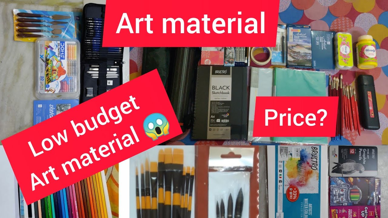 আমি কি কি আঁকার জিনিস কিনলাম | Art Gallery | Art Corner | কতো দাম | #vlog #artmaterials #bengalivlog