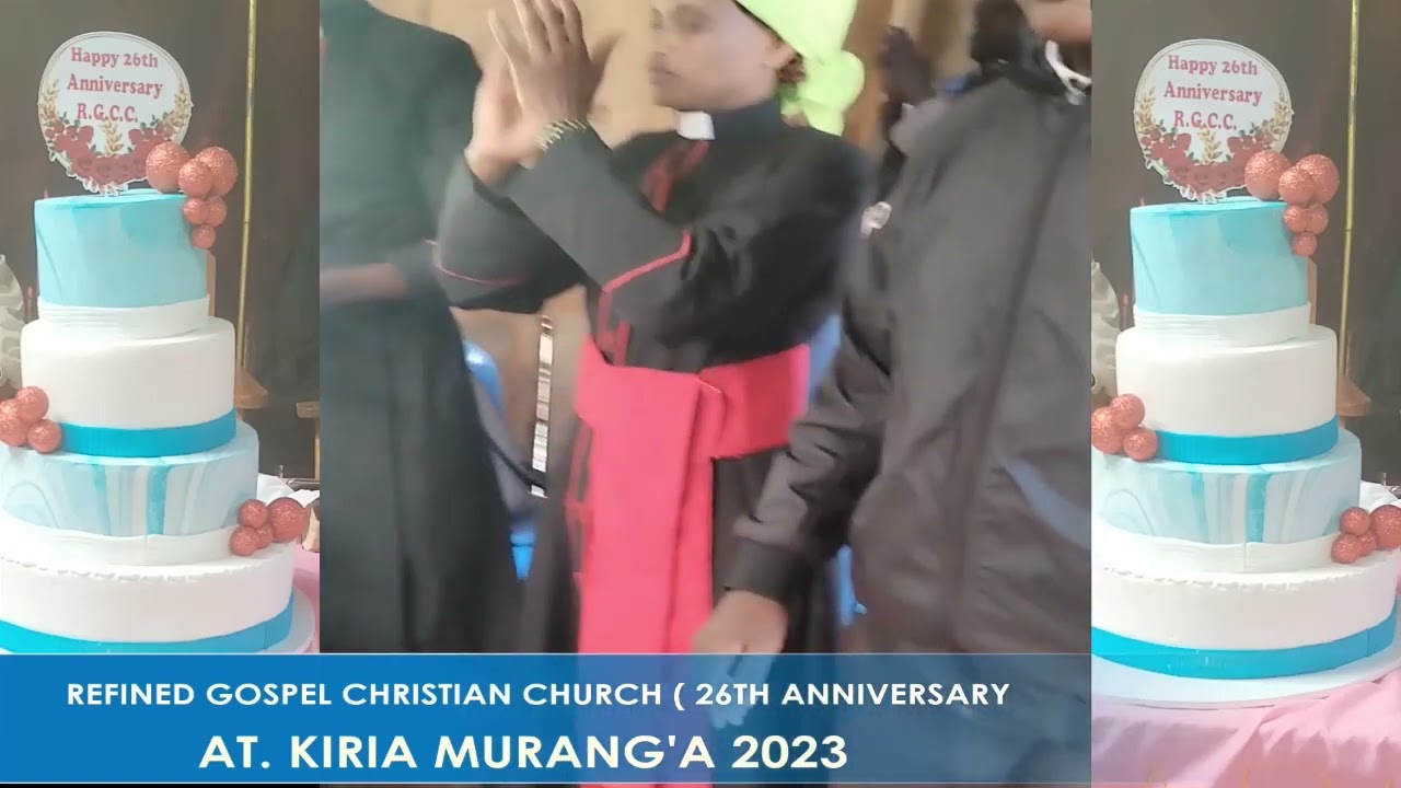 ARCHBISHOP WAMBU AT REFINED GOSPEL CHRISTIAN CHURCH 26TH ANNIVERSARY