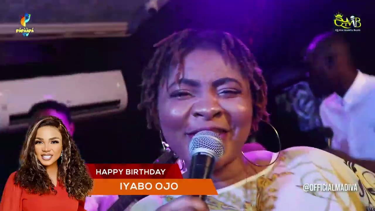 Queen Madiva Band Celebrate IYABO OJO 45th Birthday Live At SAATB STUDIO