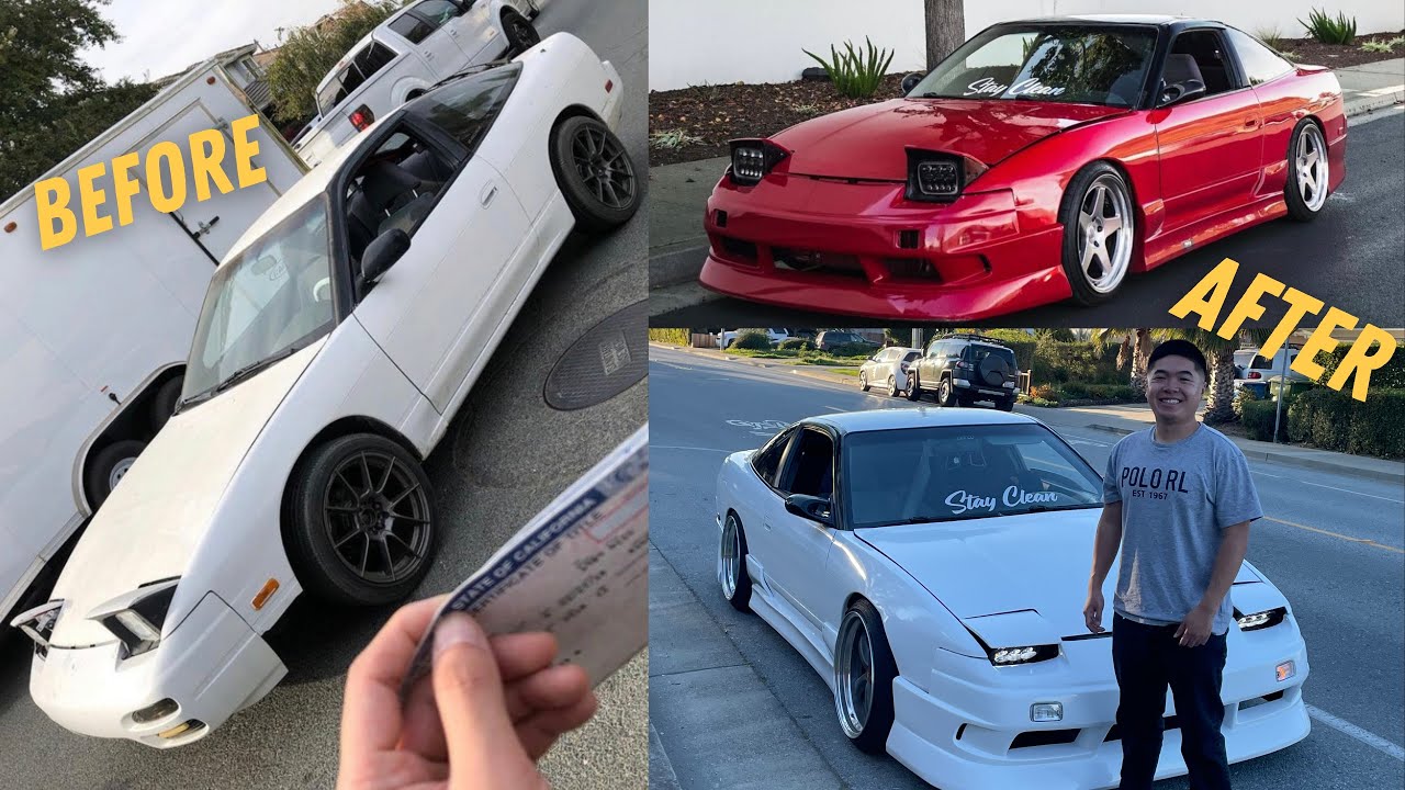 Building a Nissan 240sx In 13 Minutes!