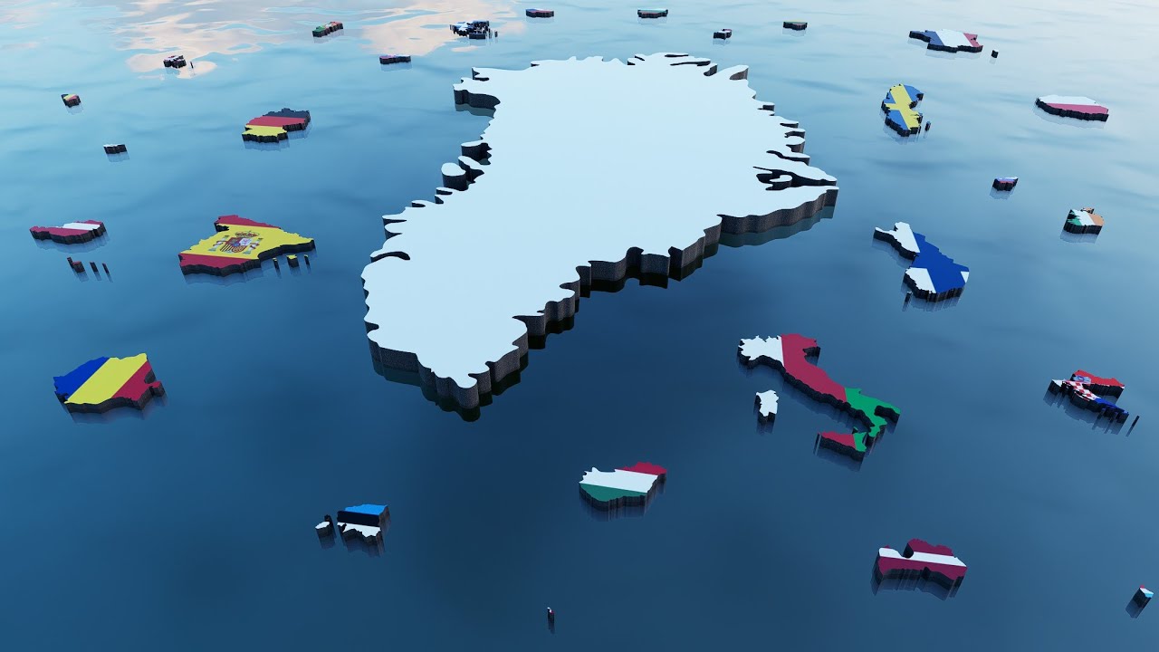 Greenland vs EU Countries - Size Comparison