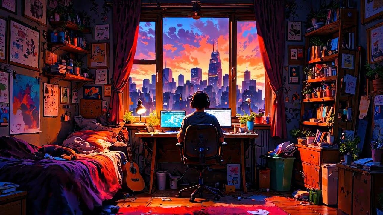 Sunset Coding in the City 🌆 | Lo-Fi Beats for Focus & Relaxation
