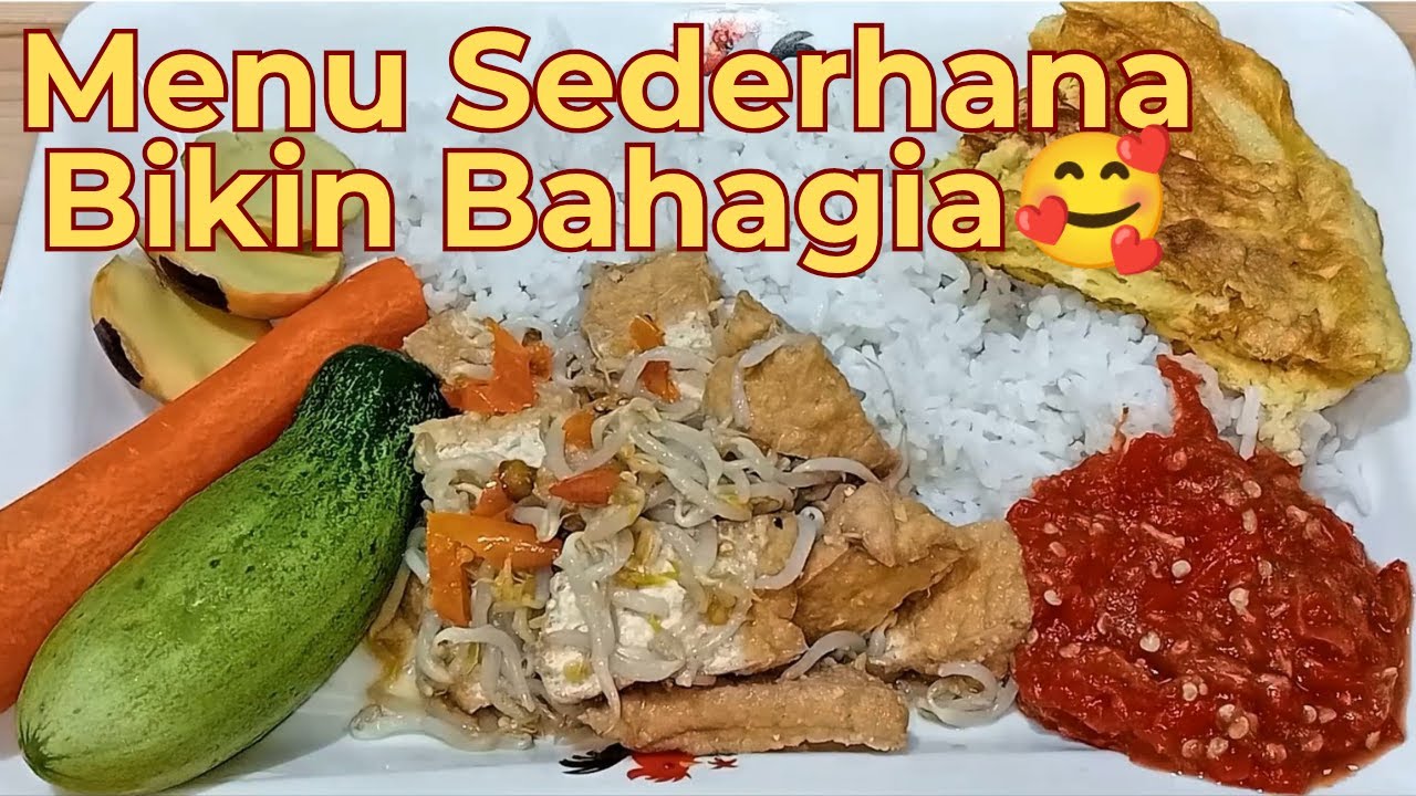 MUKBANG MASAKAN RUMAHAN ! TUMIS TAHU TOGE | MAKNYUS RASANYA👍